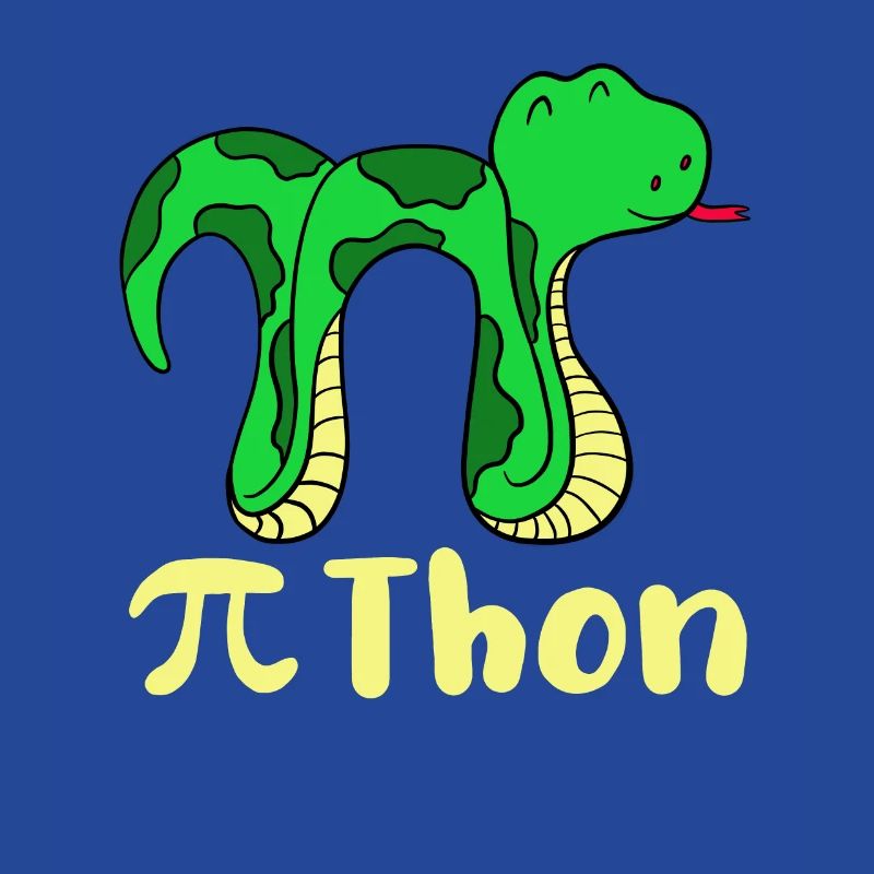 Funny snake pi day math python science joke