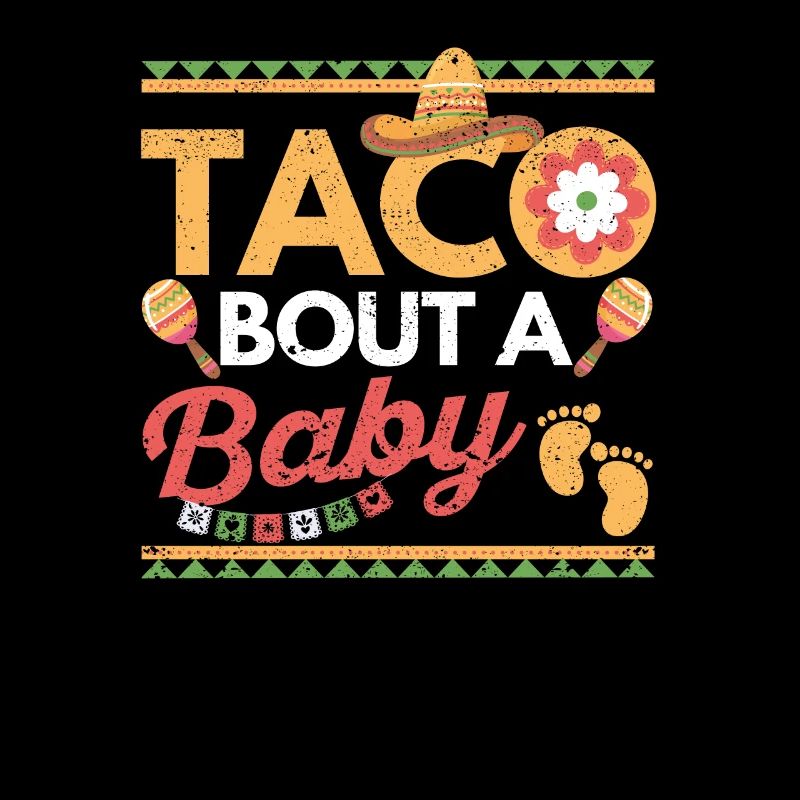 Taco Bout A Annonce de grossesse de bébé Cinco