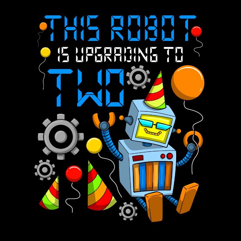 Roboter Geburtstag Outfit Junge 2. Roboter Geburtstagsfeier