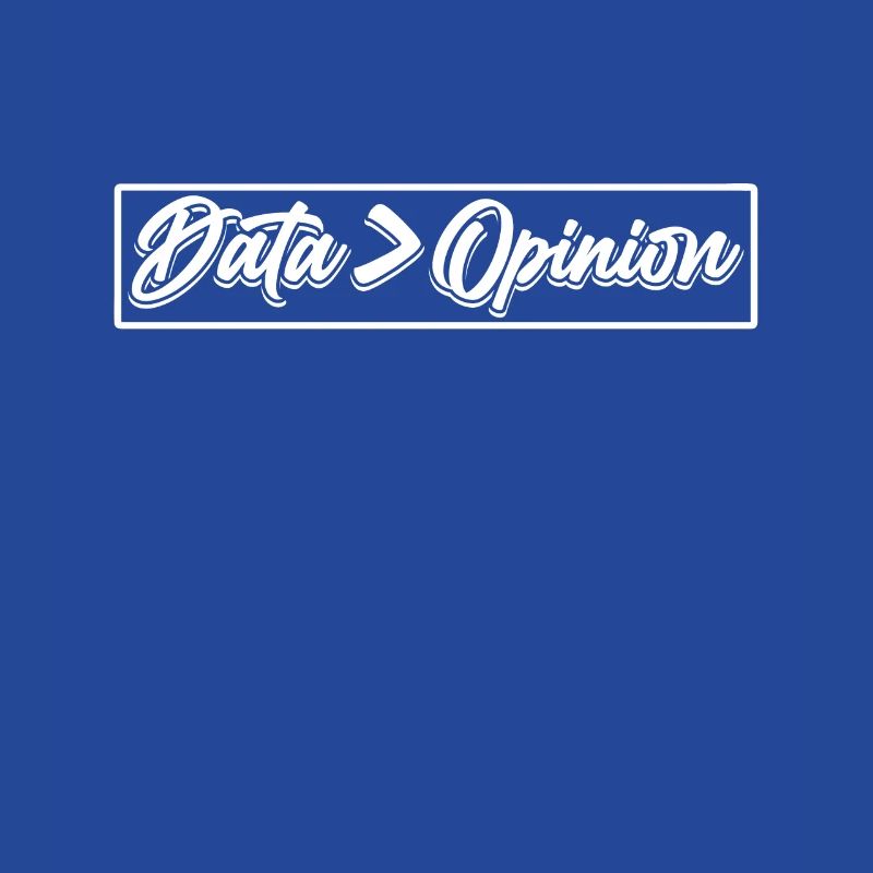 Data > Opinion Code Coder Coding Programmierer