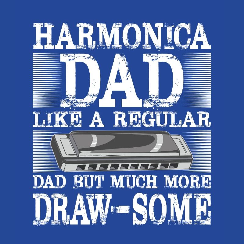 Harmonica Papa beaucoup plus dessinateur Harmoniciste