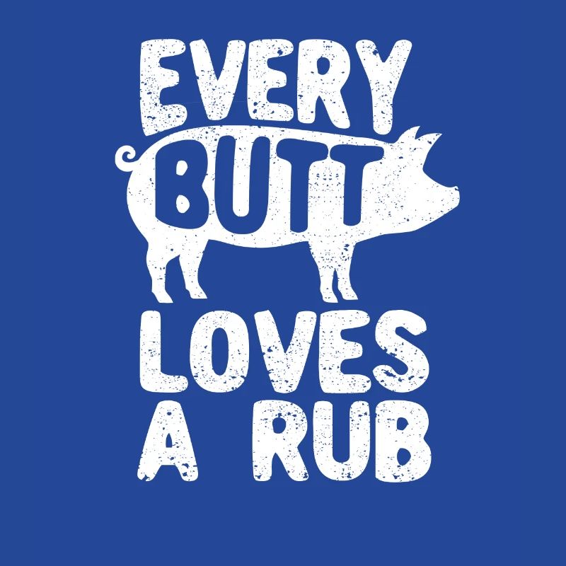 Jeder Hintern liebt ein Rub Räucherfleisch Smoker
