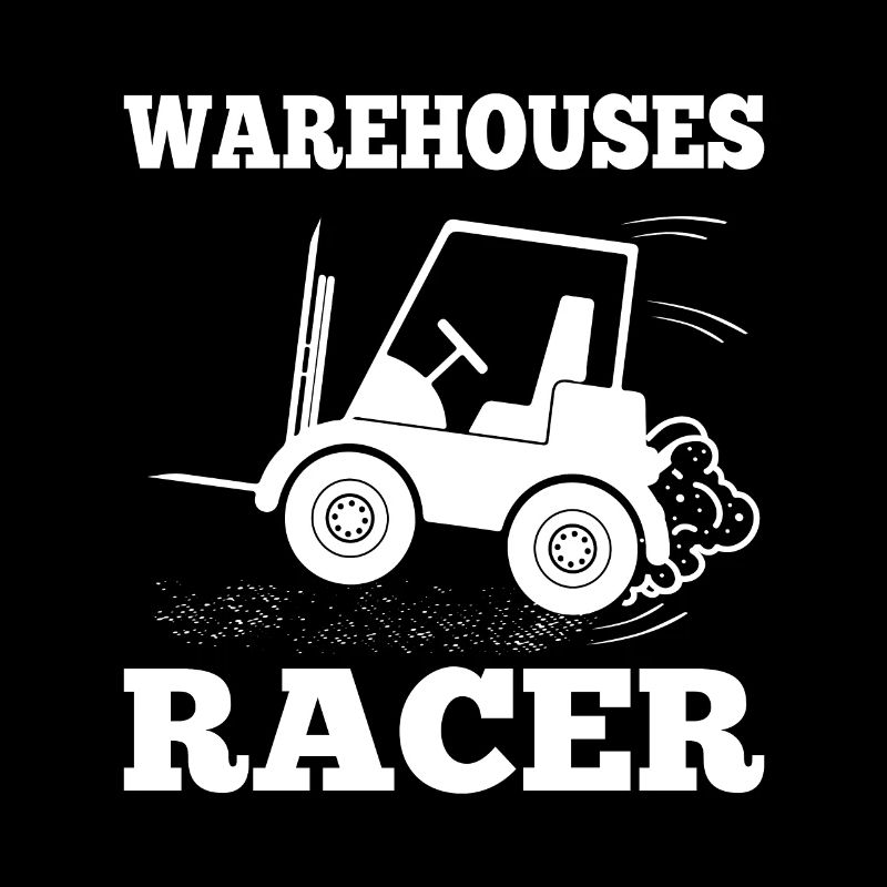 Warehouses Racer Forklift For Forklift Driver Gift