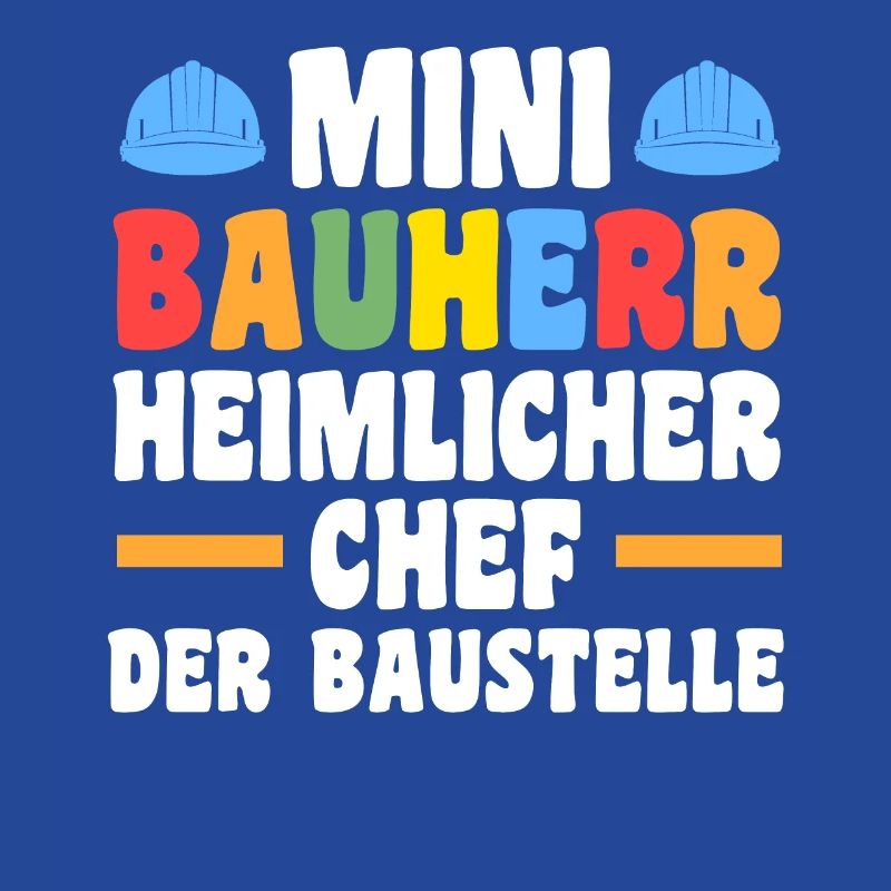 Bauherr Bauarbeiter Bagger
