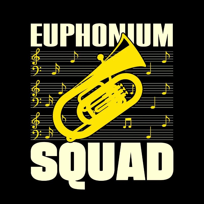 Euphonium Squad Baritone Player Gift Idea