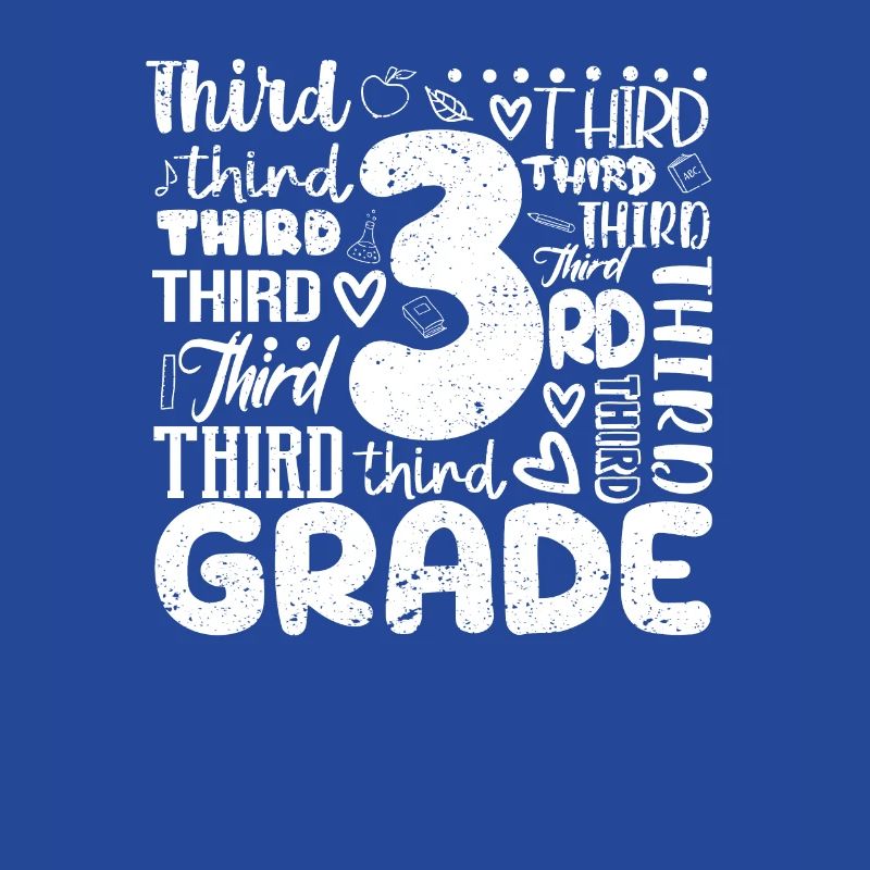 Tie Dye 3rd Class Typography Team Third Class