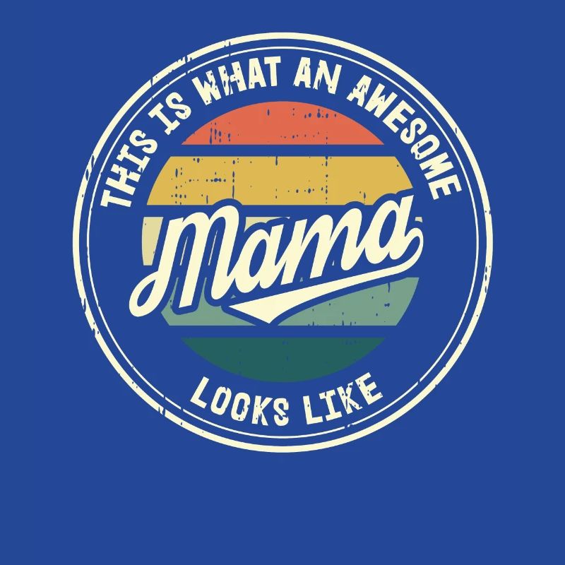 Bester Mama Muttertag Mutter Mom Retro Geschenk