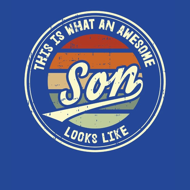 Sohn so sieht ein Spruch Witzig Geschenkidee