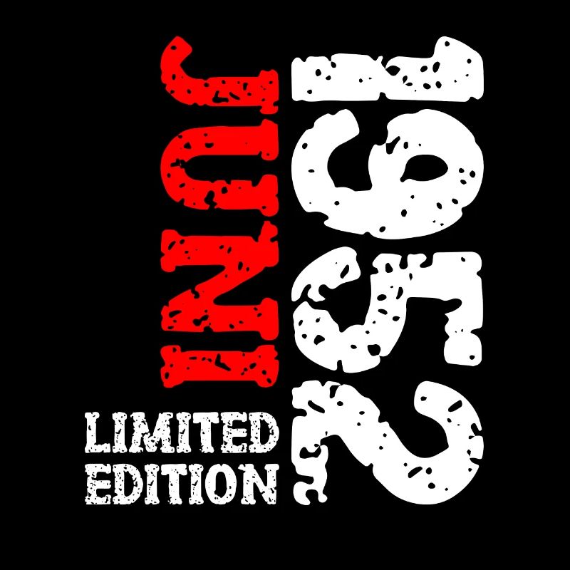 1952 Juni Limited Edition Geburtstag Geschenk