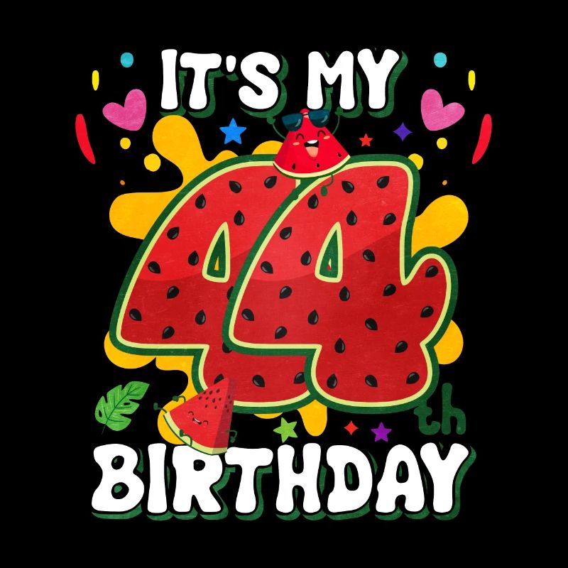 44e anniversaire Pastèque