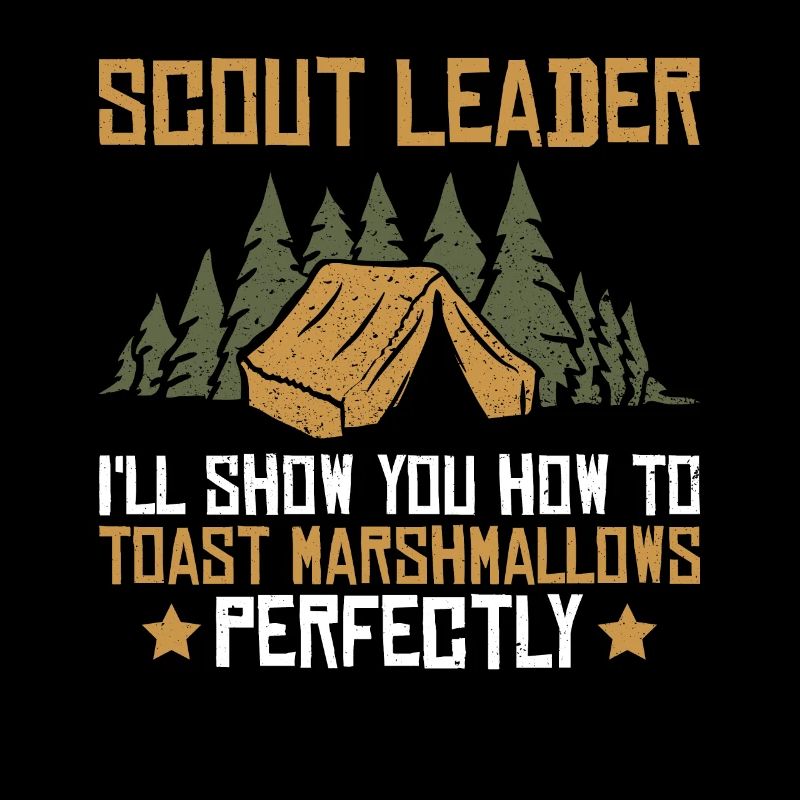 Scout Leader Design Für Einen Scoutmaster Oder