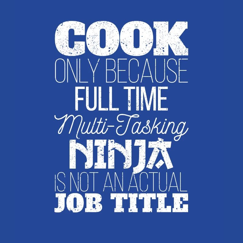 Just cooking because full-time multitasking Ninja Cook