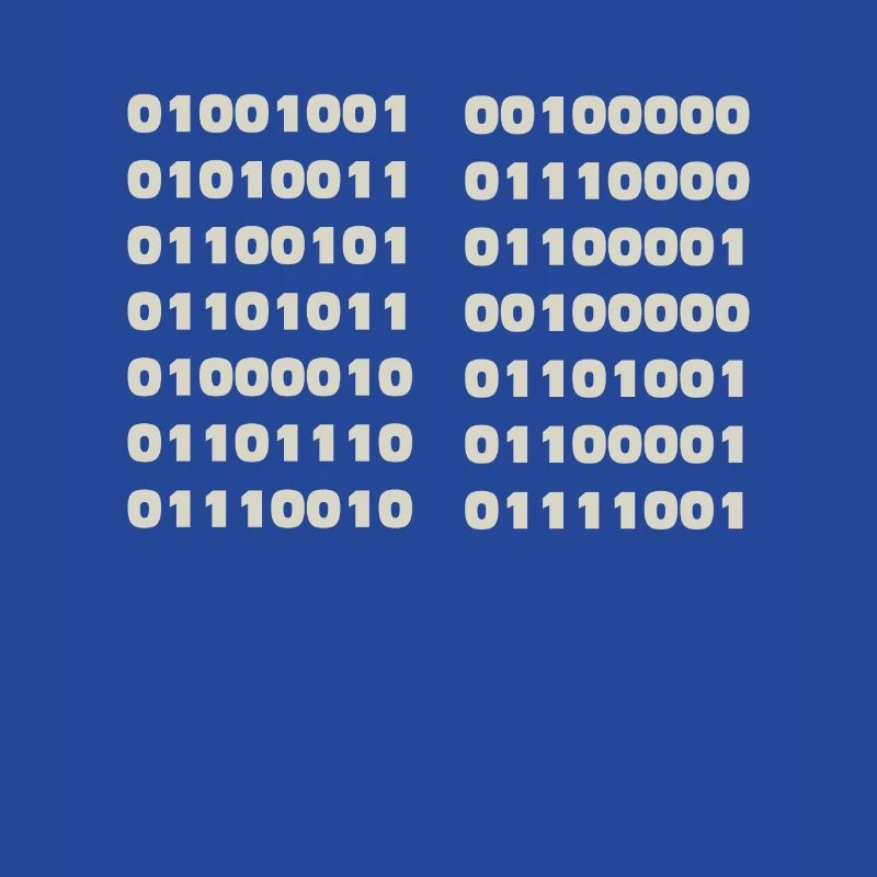 I Speak Binary Code Funny Computer Scientist Coder