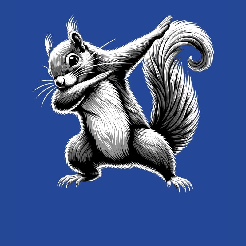Dabbing Eichhörnchen