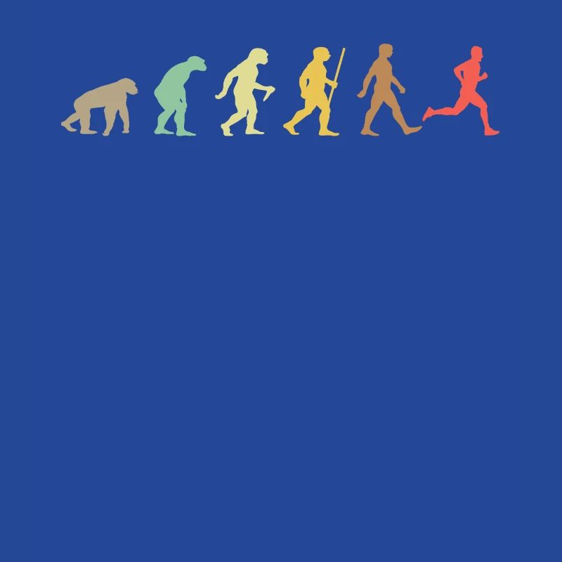 Run Retro Running Evolution Funny Runner Marathon