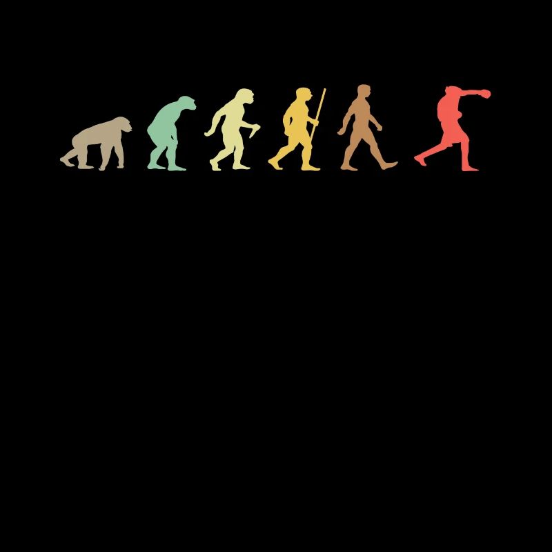 Vintage Boxing Retro Boxer Evolution