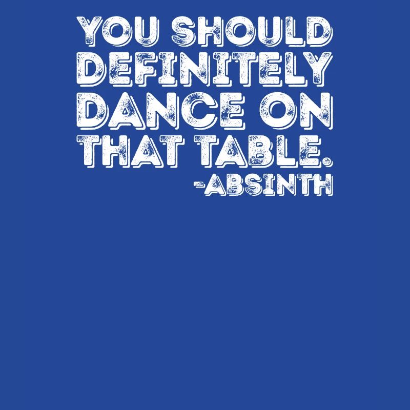 Vous devriez absolument danser sur cette table d’absinthe
