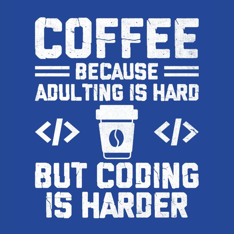 Kaffee-Codierung Programmierer Programmierer Entwickler Nerd Coff