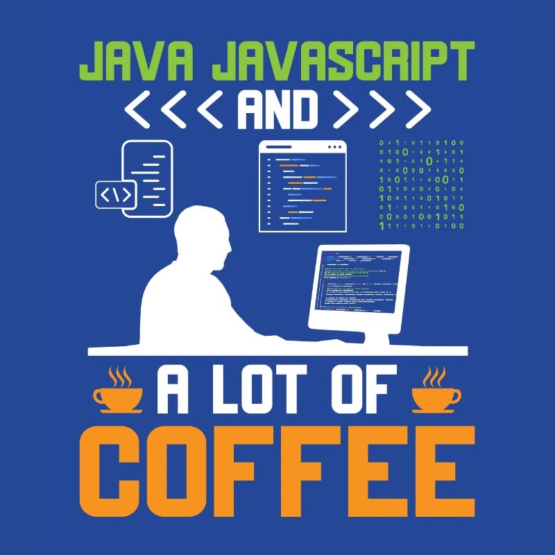 Kaffee-Codierung Programmierer Programmierer Entwickler Nerd Coff