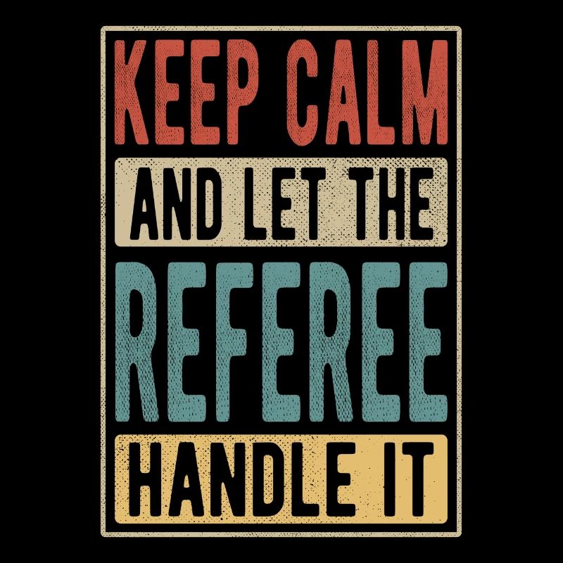Referee Retro Geschenk