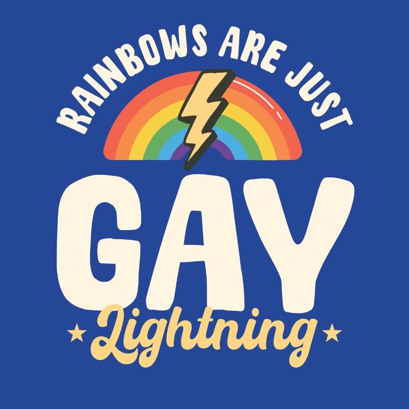 Regenbogen Sind Nur Schwule Blitze
