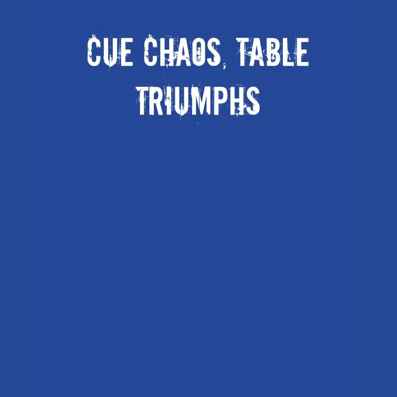 Billard - Chaos de queue, triomphes de la table