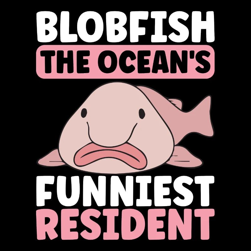 Cute Blob Fish Ugly Fish