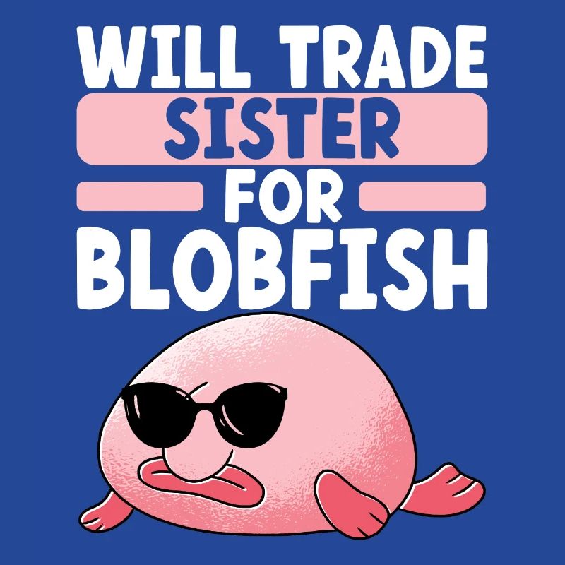 Cute Blob Fish Ugly Fish