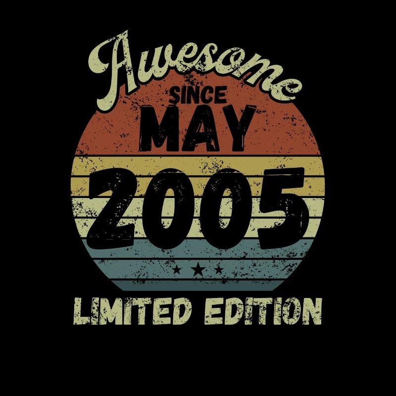 Awesome since May 2005 - Geburtstag