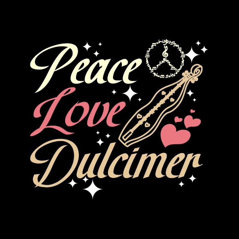 Peace Love Dulcimer