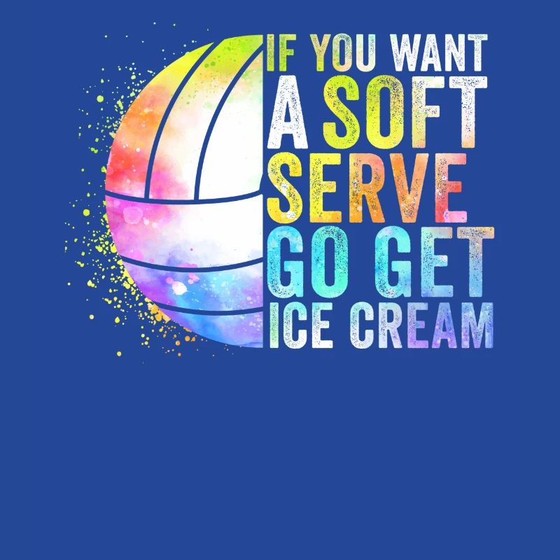 Wenn Sie ein Softeis wollen, holen Sie sich Eis