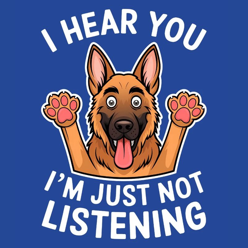 Deutscher Schäferhund Spruch Schäferhund Geschenk