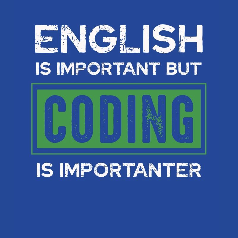 L’anglais est important, mais la programmation l’est