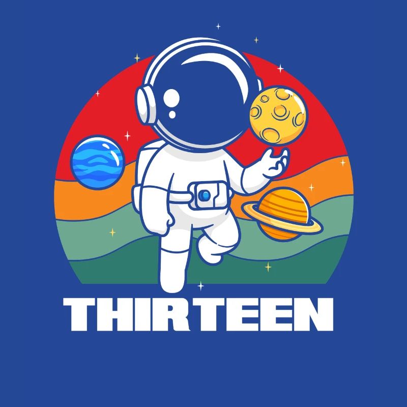 Space adventures for thirteen-year-olds