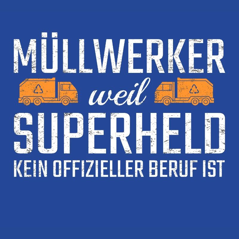 Müllwerker Superheld