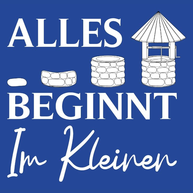 Construction de puits Tout commence dans le constructeur de petits puits