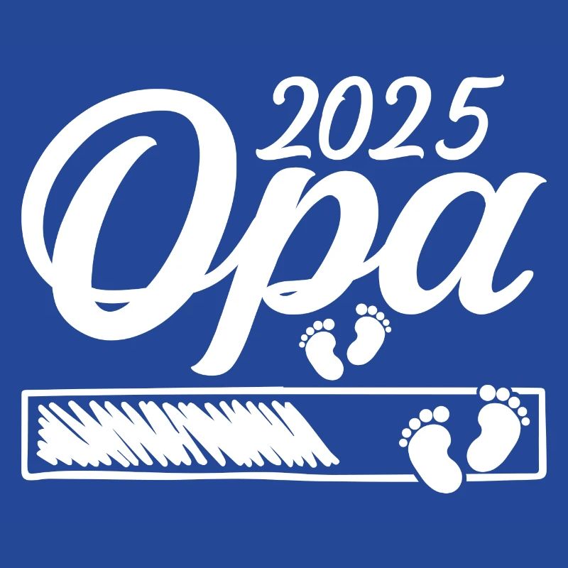 Werdender Opa 2025 Opa loading Geschenk Männer