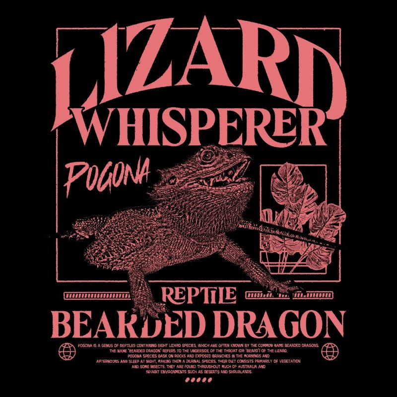 Bartagame Bartagamen Echsenflüsterer