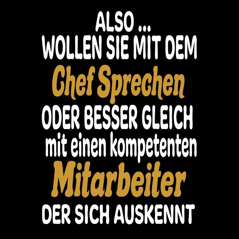 Wollen Sie Mit Chef Sprechen Oder Mitarbeiter