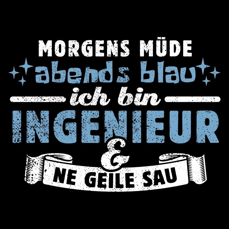 Morgens müde, abends blau - Ingenieur