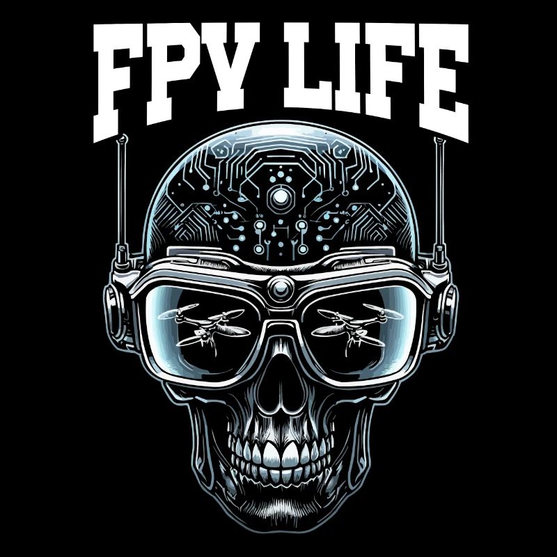 FPV drone pilot, remote control