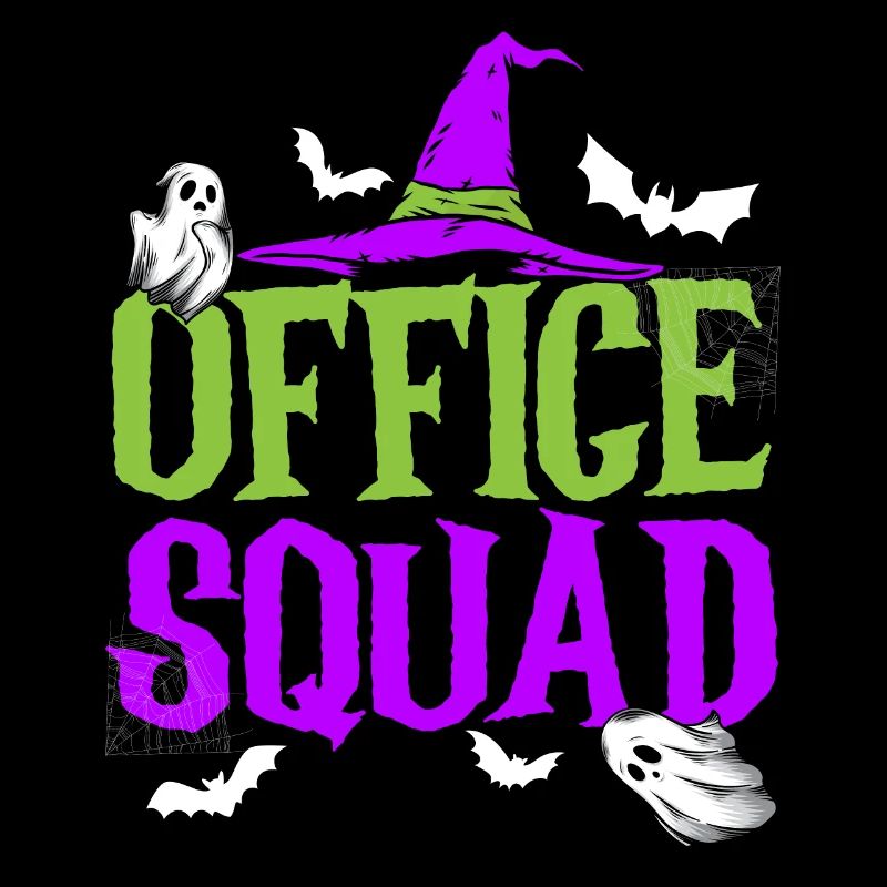 Lustiges Halloween Kostüm Büro Squad Trick Oder