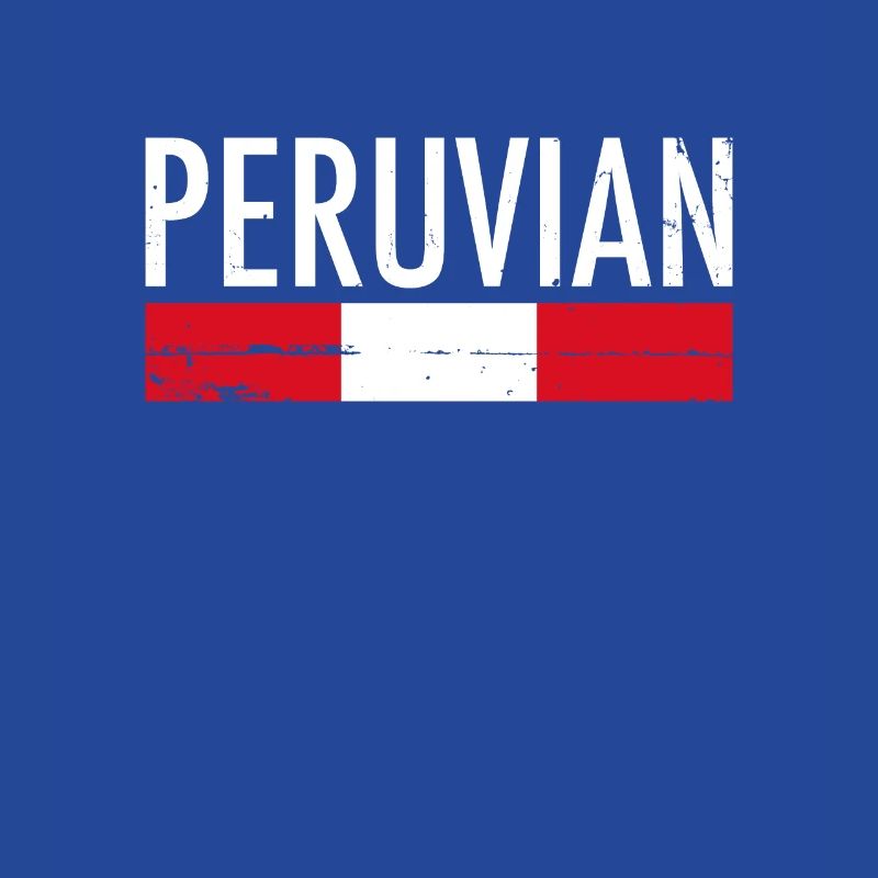 Peruvian Peru Vintage Peruvian Flag Peruvian