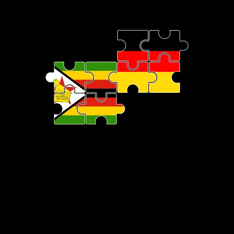 Zimbabwe Germany Flag German Zimbabwean