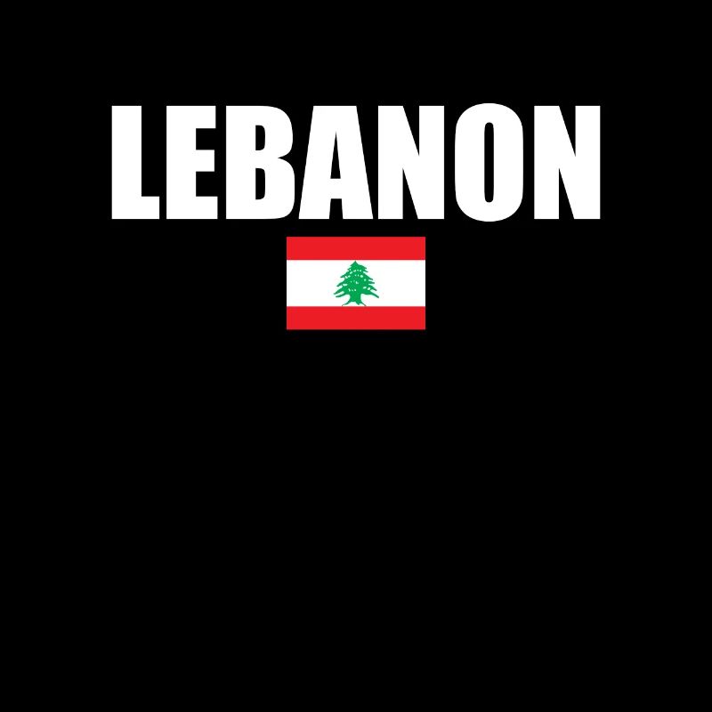 Libanon Libanesische Flagge Libanese