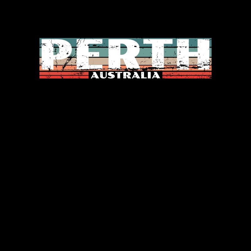 Perth Australia Retro Vintage Australian