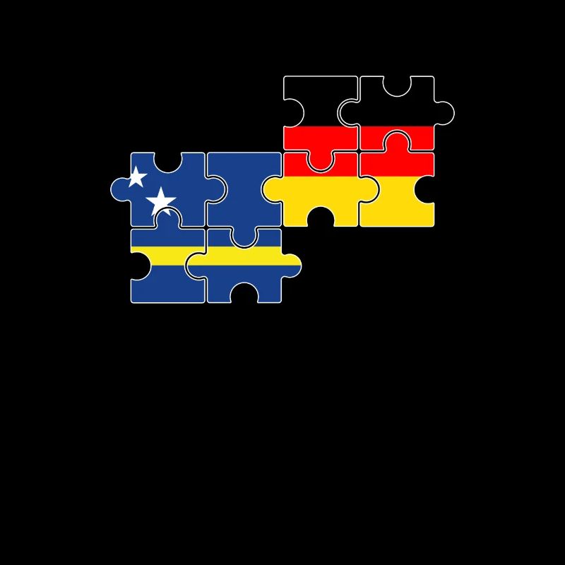 Curaçao Allemagne Drapeau