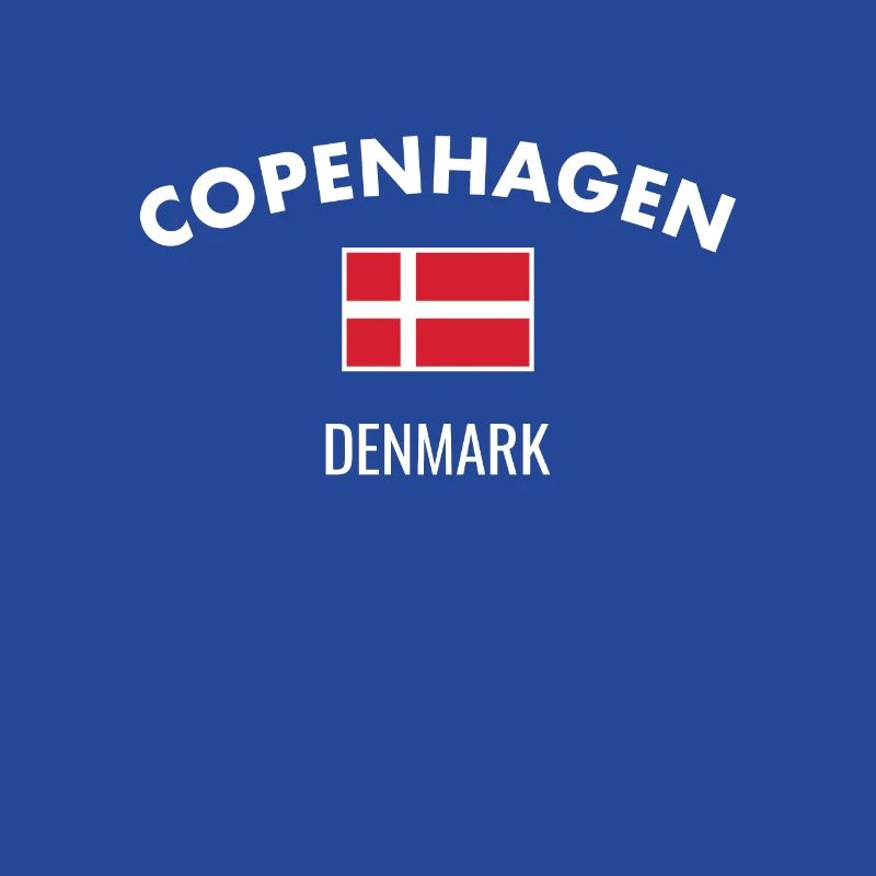 Copenhague Danemark Drapeau danois Proud Dane