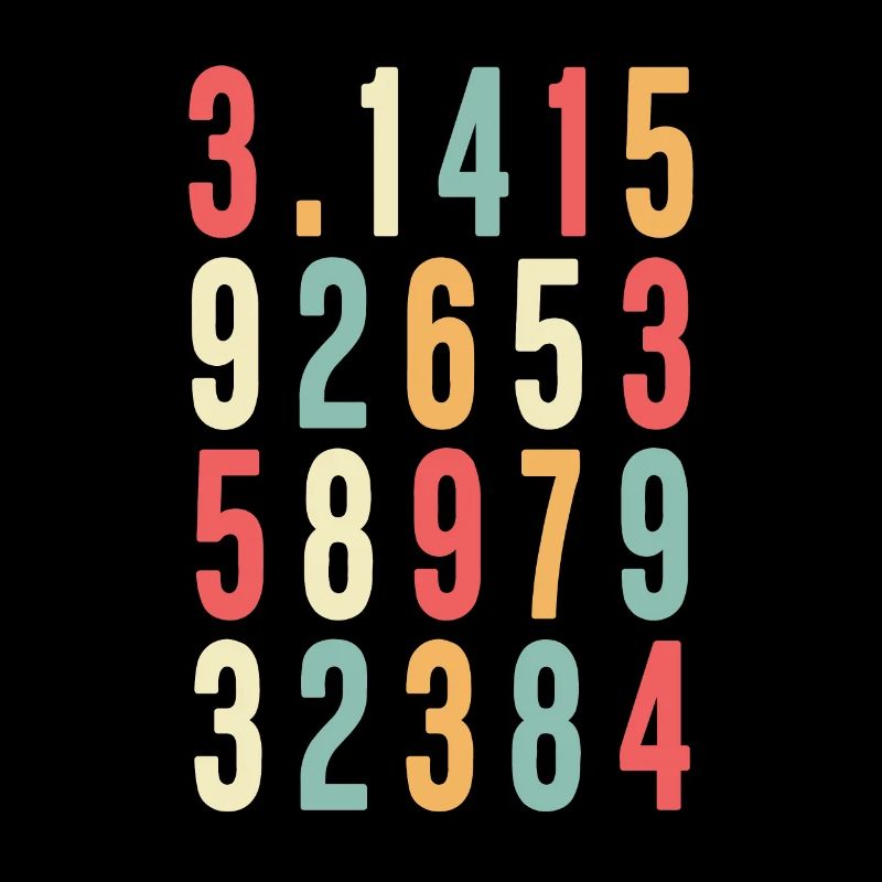 Nombres Pi 3.14 Pi Day Professeur de sciences Drôle de maths