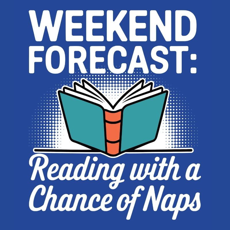 Wochenendvorhersage-Lesung mit der Möglichkeit eines Nickerchens